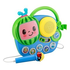 eKids Cocomelon Karaoke Microphone with Built in Music