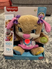 Fisher Price Laugh & Learn Smart Stages Sis Puppy Musical Plush Toy FDF22 New