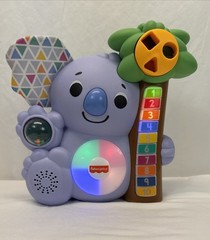 Fisher Price Linkimals Counting Koala Baby Learning Toy Interactive Toy Tested