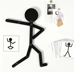 Early Education Creative Pattern Wooden Figures Hand Eye Coordination Learning