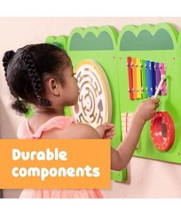 SPARK & WOW Crocodile Activity Wall Panels – Ages 18m+ – Montessori Sensory T…
