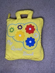 deMoca My Quiet Book Montessori Sensory Toddler Busy Activity Toy Travel Skills