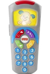 Baby Learning Toy Laugh & Learn Puppy’s Remote Pretend TV Control with Music New