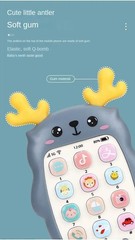 Baby Phone Toys Bilingual Telephone Teether Music Voice Toy Early Educational