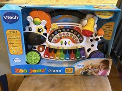 VTech Zoo Jamz Piano Musical Toy w Microphone New In Box Toddler toys 4 In 1