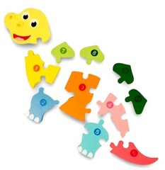 Puzzle Educational Large Wooden Inlay Jigsaw 10-12 Piece Kids 2+ Choice NEW