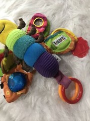 Lamaze Tomy Firefly Butterfly Sensory Developmental Toy Sift Crinkle Teether 62