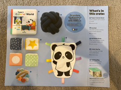 KiwiCo Panda Crate “Sense With Me” Play Kit (great for 0-12 months)