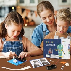7 Set Bulk STEM Kit Individual Craft Kits for Kids, Science Projects Crafts