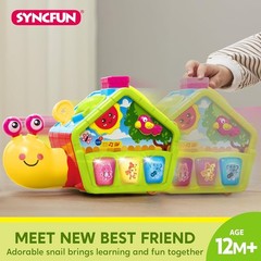 Crawl Snail Activity Cube Center for Baby – Syncfun