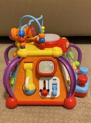 WolVol Toddler Baby Musical Activity Cube Play Center Lights Learning Skills