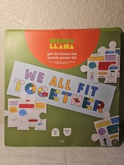 MONDO LLAMA – Teachers/Classroom Puzzle Poster Kit – We All Fit Together Kids