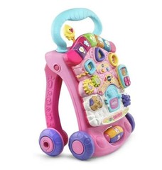 VTech Stroll & Discover Activity Walker – Pink with Accessories, Baby and Toddle