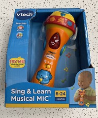VTech Sing & Learn Musical Mic Microphone Baby Toy