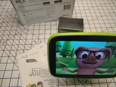 Read Description AILA Sit and Play Learning System Toddler Tablet Green Tested
