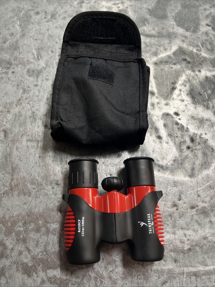 Think Peak Red Binoculars Science Toy for Kids Ages Free shipping