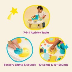 B. toys Baby Activity Table – Colorful Sensory Station