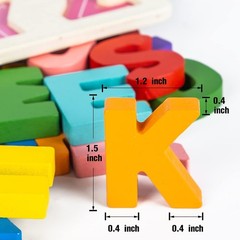 Bright and Safe Alphabet Puzzle Toy for Toddlers – Develops Skills & Creativity