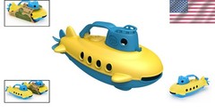 Recycled Plastic Submarine with Spinning Propeller – Safe Bath Toy for Kids