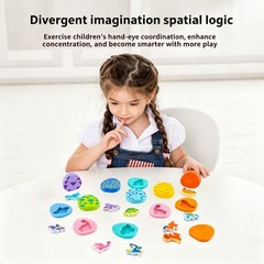 10pcs Dinosaur Sorting Toy Preschool Educational Birthday Gift for Kids**//