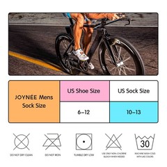 JOYNÉE Mens Ankle Athletic Low Cut Socks Running Sports Cushioned Sock for