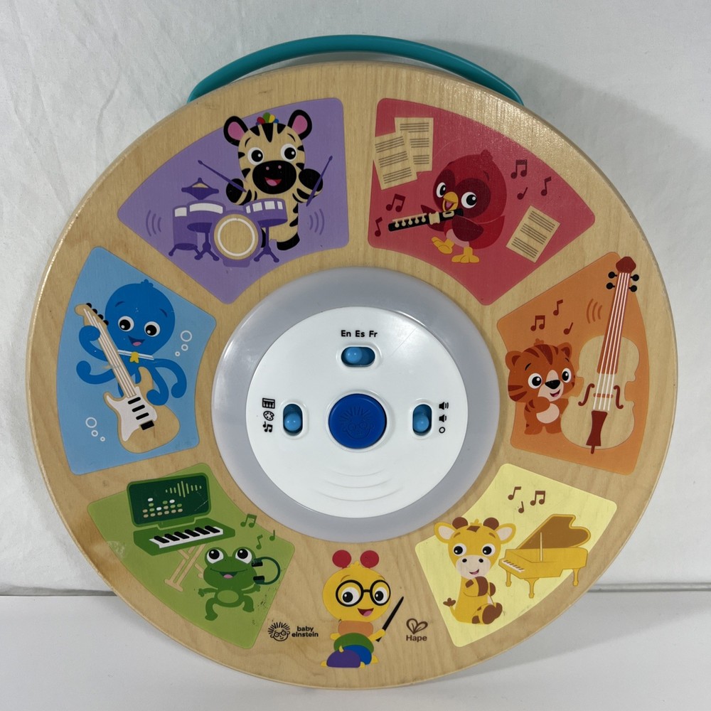 Baby Einstein – HAPE – Smart Sounds – Wood Disc – Color and Music – Interactive