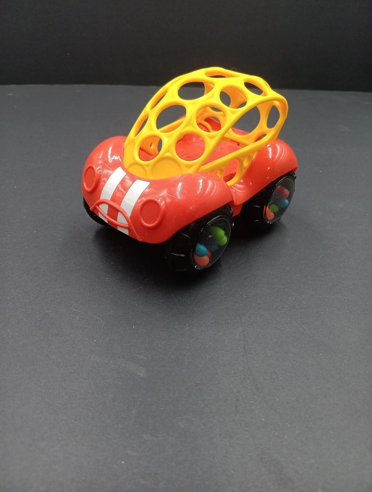 Oball Kids II Rattle and Roll Dune Buggy Red Free Shipping! T1937