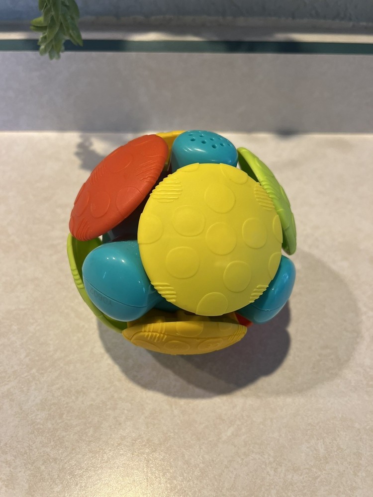 Activity Wobble Bobble Ball Toy Baby Chase Toddler Play Sounds Encourage Walking