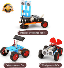 STEM Robot Building Kit Kids Ages 6-14 Science Toy Boys Birthday Gift