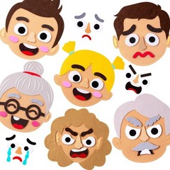 116-Pc Emotions Busy Board Set – Build Emotional Intelligence for Toddlers