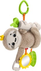 Fisher-Price Slow Much Fun Stroller Sloth Baby Travel Toy Newborn 0+ Months