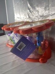 FAO Schwarz Jungle Drum 5-Piece Instrument Set NEW Toddler Toy