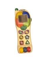 Vintage 2002 VTech Bright Lights Phone Baby Toddler Learning Toy Rare English