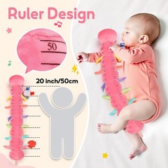 Baby Girl Toys 0-6 Months Musical Caterpillar Pink Toys for Infant 0-3 3-6 Mo…