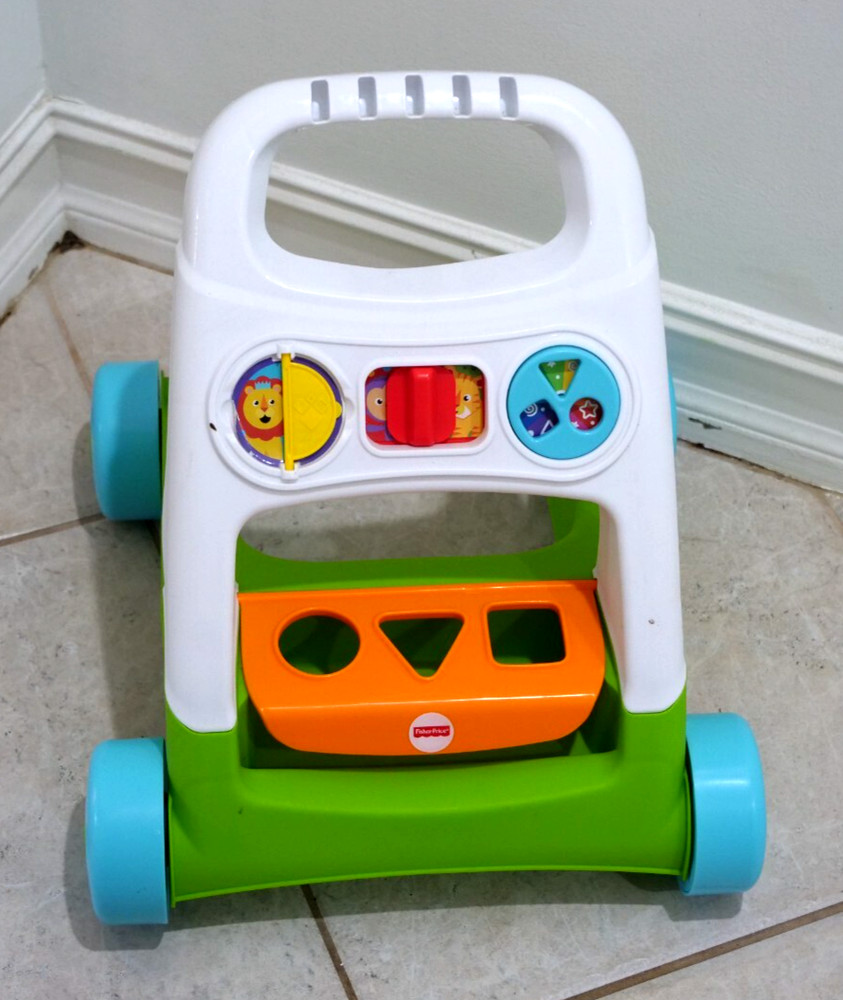 Fisher-Price Busy Activity Walker Baby Walker Learning Toy