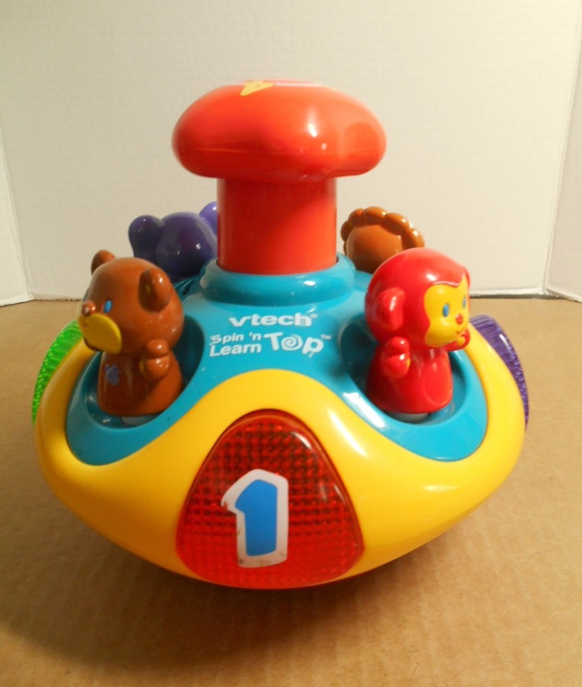 Vtech Spin and Learn Top Animals Numbers Tested and Works O65