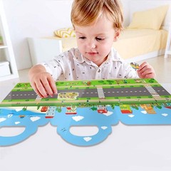 Portable Reusable Sticker Activity Book for Kids – Trucks & Vehicles Theme