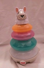 Fisher Price Linkimals Llama Lights &Colors Multicolor Musical StackingToy Works