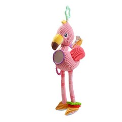 Cartoon Animal Crib Mobile Hanger Sensory Auditory Developmental Rattle