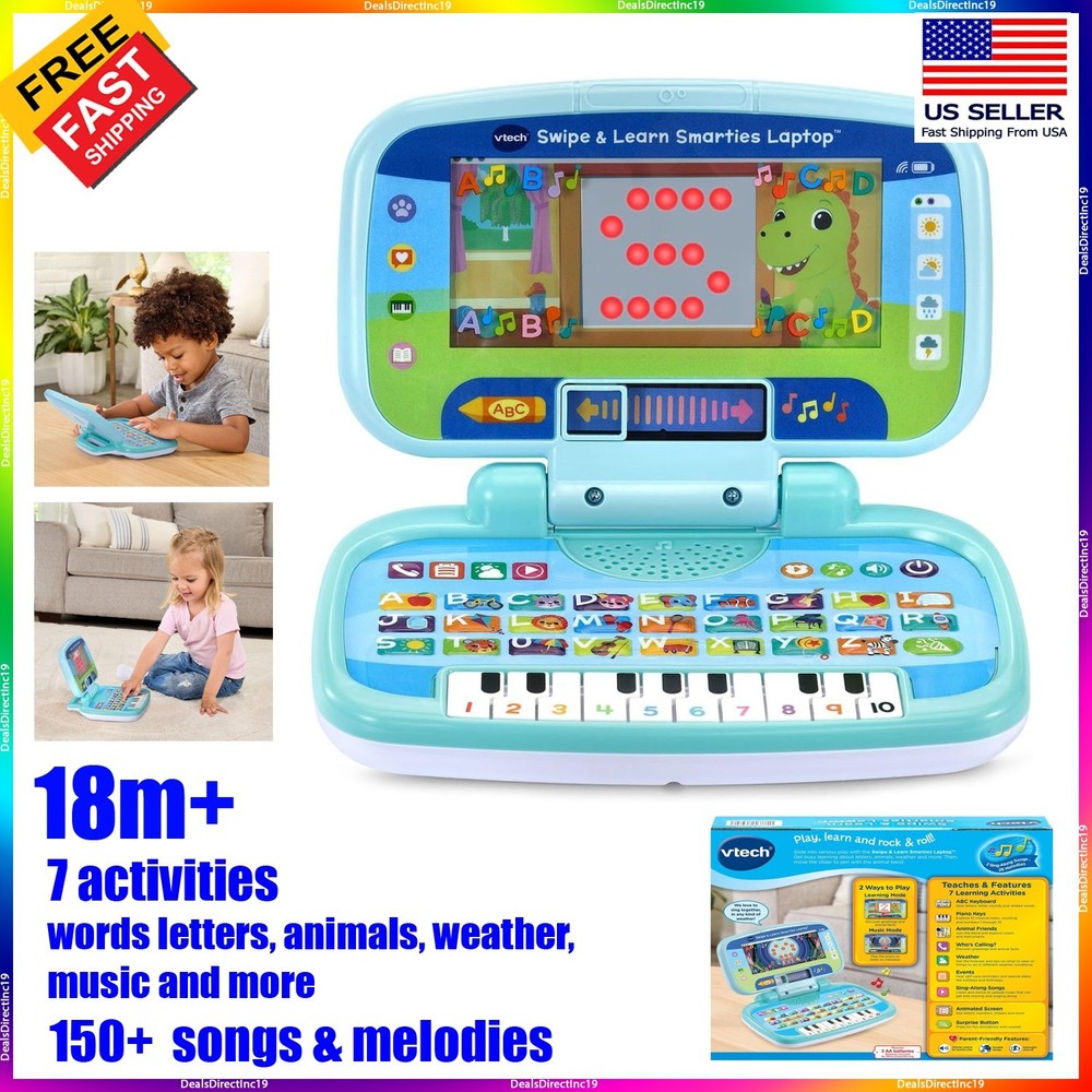 Educational Tablets Laptop for Kids 2 3 Year olds Learning Activity Toys Musical