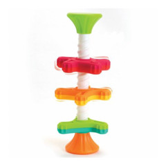 Fat Brain Toys MINI SPINNY Baby Developmental Spinning Turning Colorful Toy