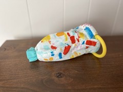 Lovevery Organic Cotton Sensory Pouch from The Thinker Montessori Play Kit