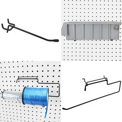 G.CORE Peg Board Organizer 21 Pack, Pegboard Accessories with Baskets Cups Ho…