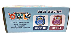 Quick Push Finger Game, Owl, Red, New 999+ Levels, 4 Mode, Multiplayer Fidget