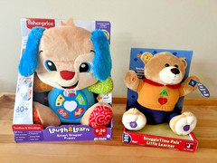 Fisher-Price Laugh and Learn & Snuggle Time Pals Ages 6-36M NIB