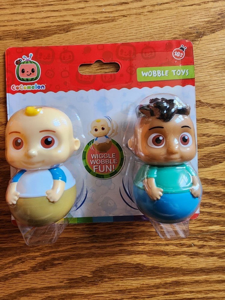 CoComelon Wobble Toys 2-Pack Wiggle Wobble