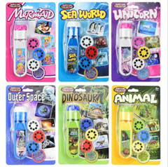 Torch Night Projector Light Eductional Toys For 2-10 Year Old Kids Girl Boy Gift