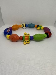 Nuby Bug- A- Loop Teether Multicolor Bee Butterfly Ladybug