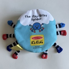 K’s Kids Melissa & Doug The Itsy-Bitsy Spider Crinkle Sensory Plush Soft Book