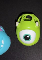 Disney Baby Oball Go Grippers Push Cars Monsters Inc Sully And Mike Set Of 2